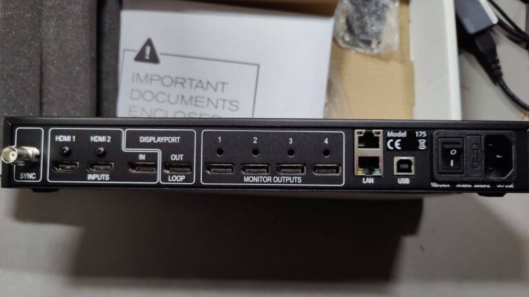 Datapath FX4/D 4K Video Wall Controller and Scaler, 4-Out