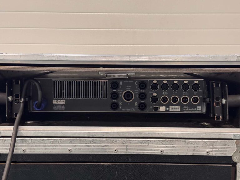 d&b audiotechnik D20 System Amplifier – 4‑Channel DSP