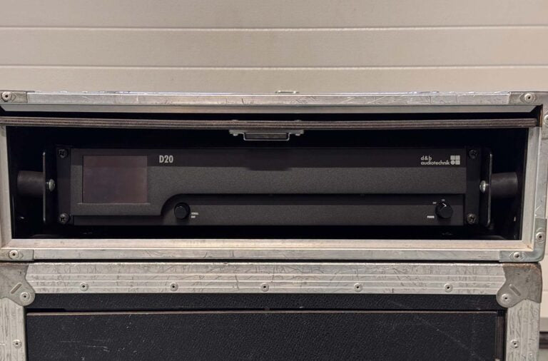 d&b audiotechnik D20 System Amplifier – 4‑Channel DSP