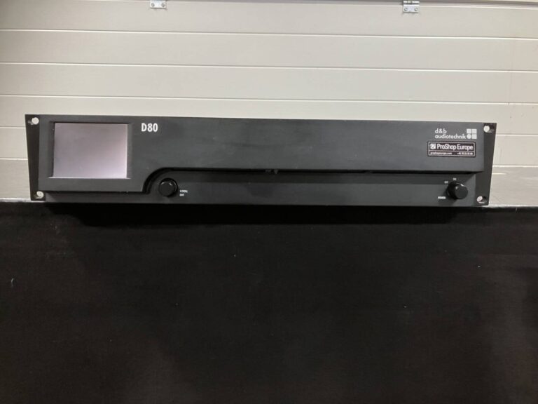 d&b audiotechnik D80 System Amplifier for d&b Loudspeakers