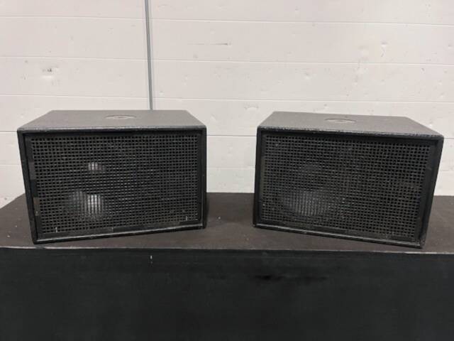 d&b audiotechnik E12 Sub Speaker Pair (NLT4) – 2 units