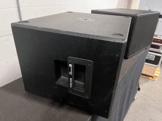 d&b audiotechnik E12X-SUB Pair of Subwoofers, NLT4