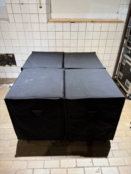 d&b audiotechnik V-SUB (4) Cardioid Subwoofers, with Covers