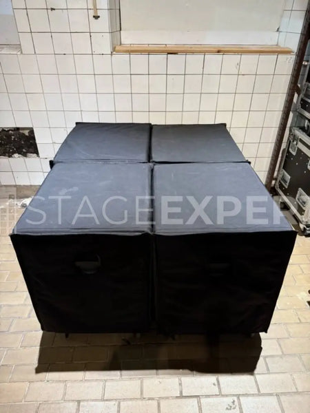 d&b audiotechnik V-SUB (4) Cardioid Subwoofers, with Covers
