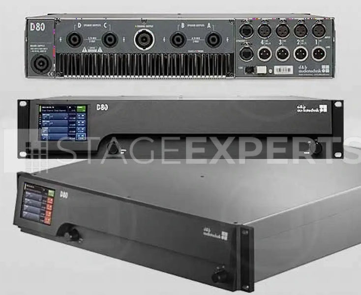 d&b audiotechnik D80 System Amplifier for Professional Audio