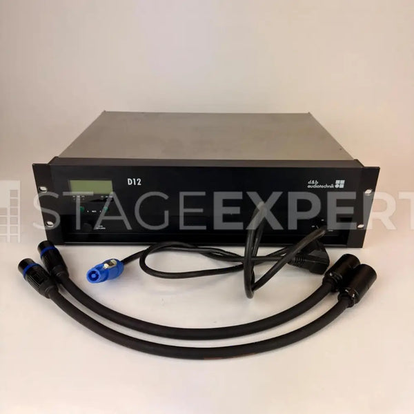 d&b audiotechnik D12 Amplifier – 2-channel system amplifier