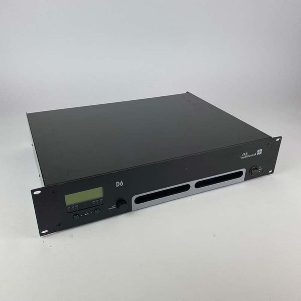 d&b audiotechnik D6 Amplifier – 2x 600 W @ 4Ω, DSP, 2U