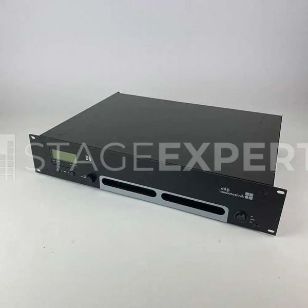 d&b audiotechnik D6 Amplifier – 2x 600 W @ 4Ω, DSP, 2U
