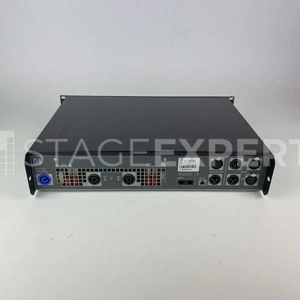 d&b audiotechnik D6 Amplifier – 2x 600 W @ 4Ω, DSP, 2U
