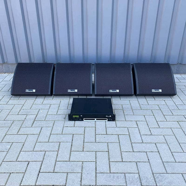 d&b audiotechnik M6 (4) + D6 Stage Monitor Package