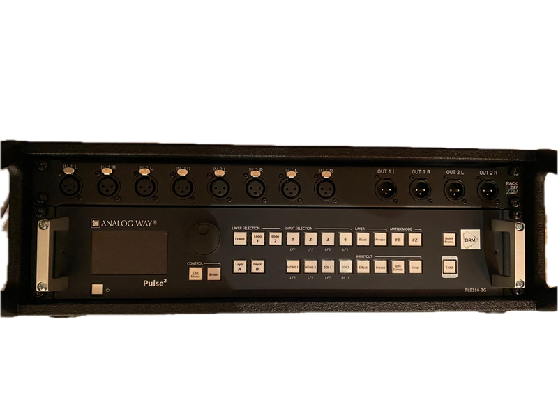 Analog Way Pulse 2 PLS350-3G Presentation Switcher – Video Mixer