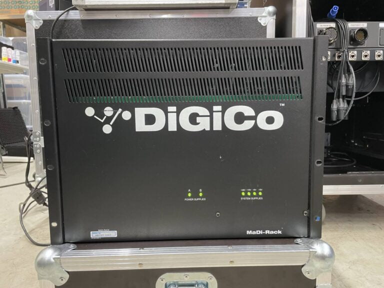 DiGiCo MADI Rack Modular I/O Stage Rack for SD & Quantum