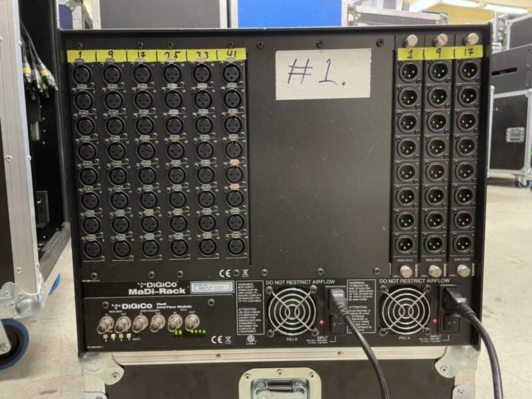 DiGiCo MADI Rack Modular I/O Stage Rack for SD & Quantum
