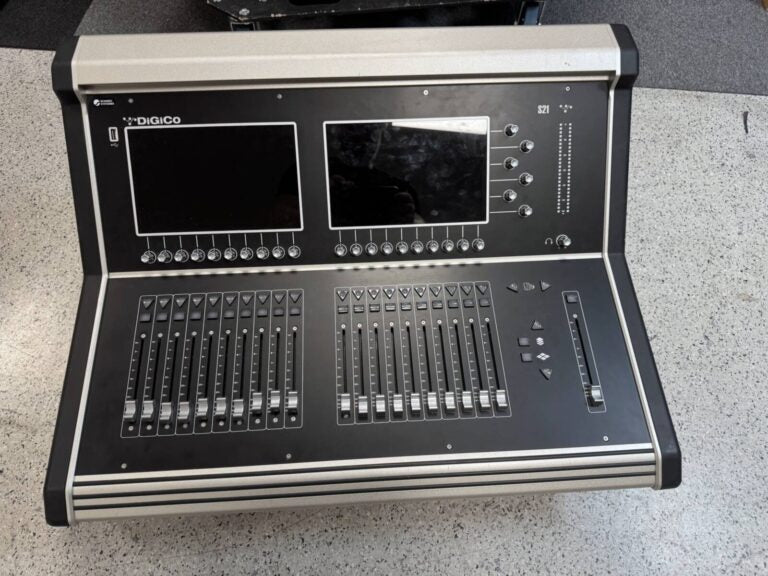 DiGiCo S21 Digital Mixer – Demo with Case & DMI‑MADI‑C