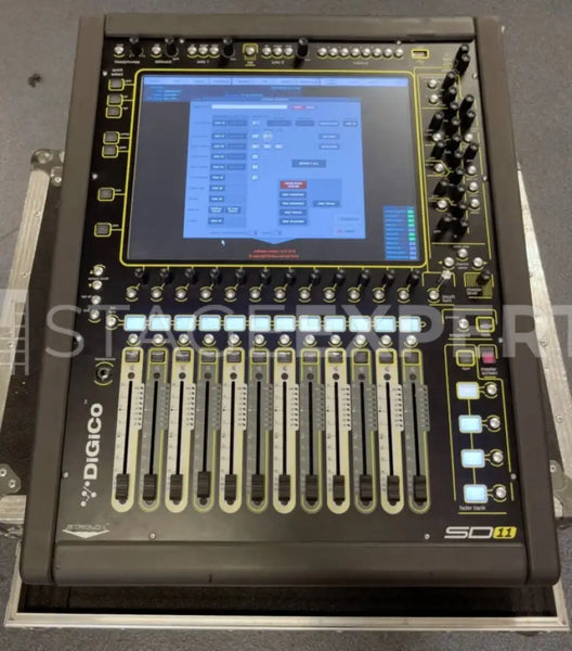DiGiCo SD11 + D2 48/16 Bundle with Flight Case – Tour Ready