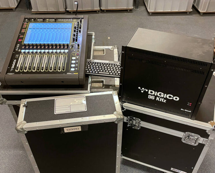 DiGiCo SD11 + D2 48/16 Stagebox Digital Mixer Bundle - Pro