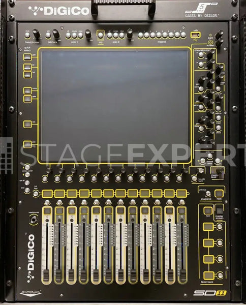 DiGiCo SD11 Core2 Digital Mixer with D-Rack & Case – Compact