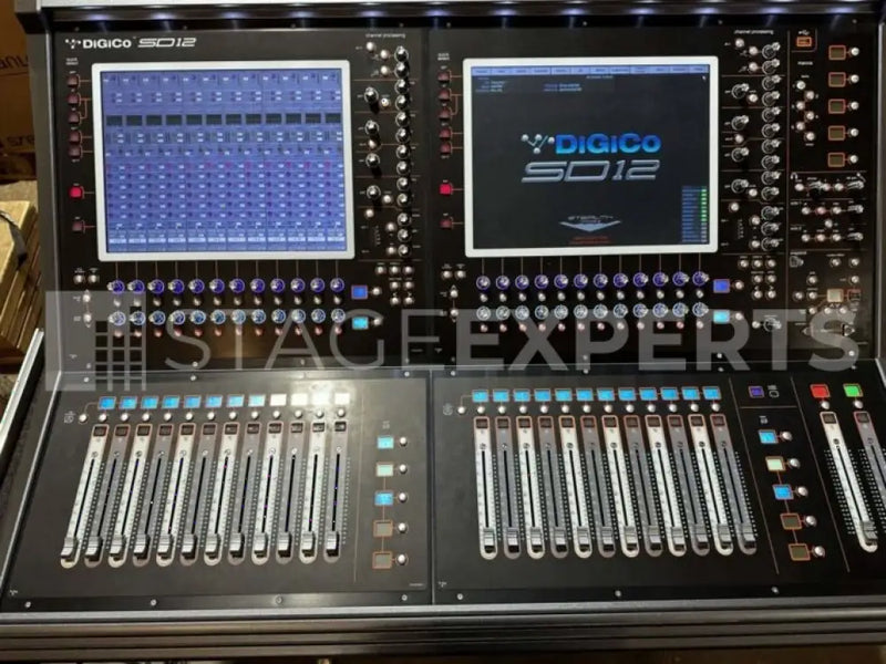 DiGiCo SD12 + D2‑Rack Waves Package | Digital Mixing System