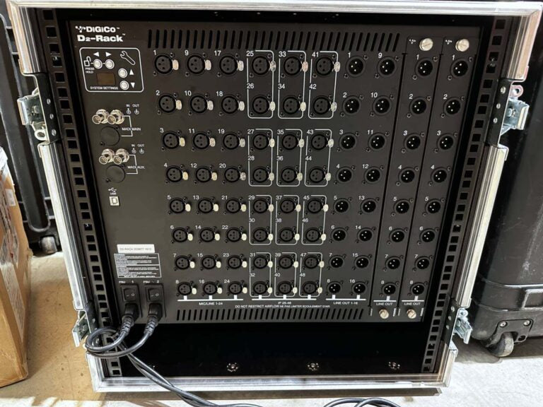 DiGiCo SD12 Package with D2-Rack – Digital Mixing System
