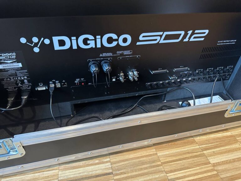 DiGiCo SD12T Digital Mixing Console with Theatre Software