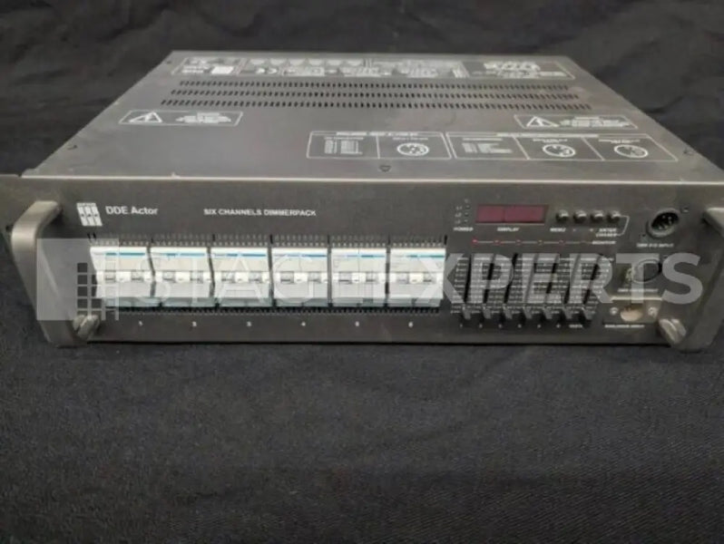 Bright DDD Actor 6ch Schuko Dimmer, 32A 3ph, DMX 5‑pin