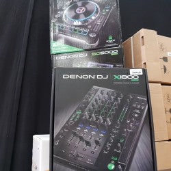 Denon DJ SC5000 + X1800 Kit – Media Player & Mixer