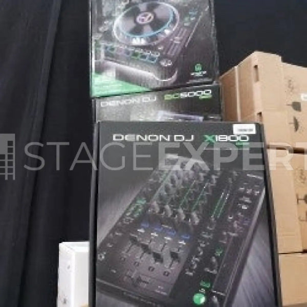 Denon DJ SC5000 + X1800 Kit – Media Player & Mixer