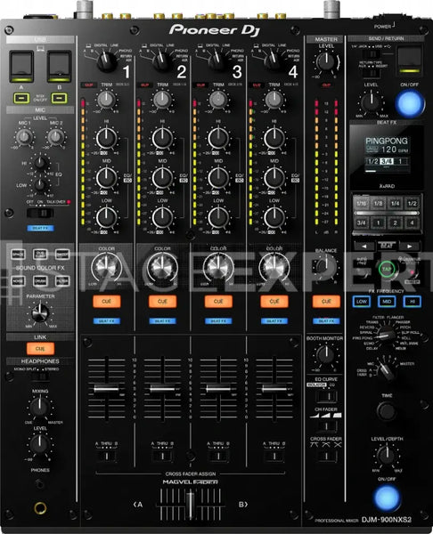 Pioneer DJM-900NXS2 Mixer with Case – Pro 4‑Channel DJ