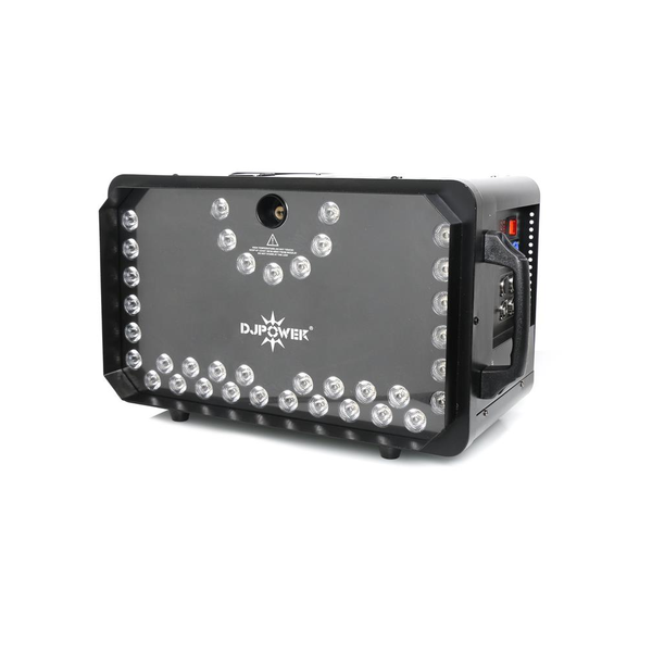 DJ Power H2-VSD Vertical Fog Machine with Flight Case - 3100W