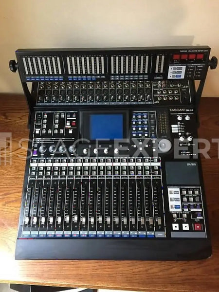 TASCAM DM-24 Digital Mixer with Meter Bridge & FireWire