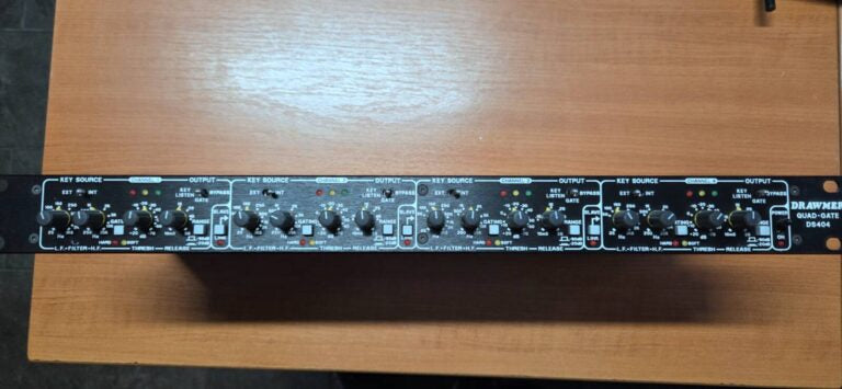 Drawmer DS404 Quad Gate – 4‑channel Adaptive Noise Gate