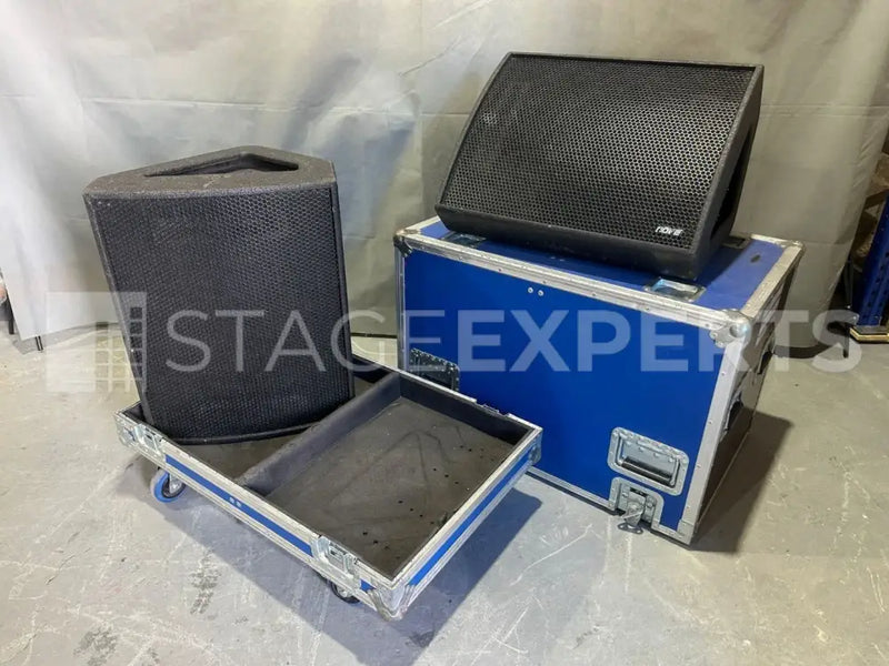 Nova NM1 15-inch Coaxial Stage Monitor Pair with Case