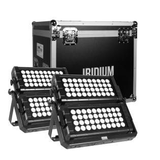 Iridium LED Touch Wash Double Set – 2 Fixtures, IP65 RGBW