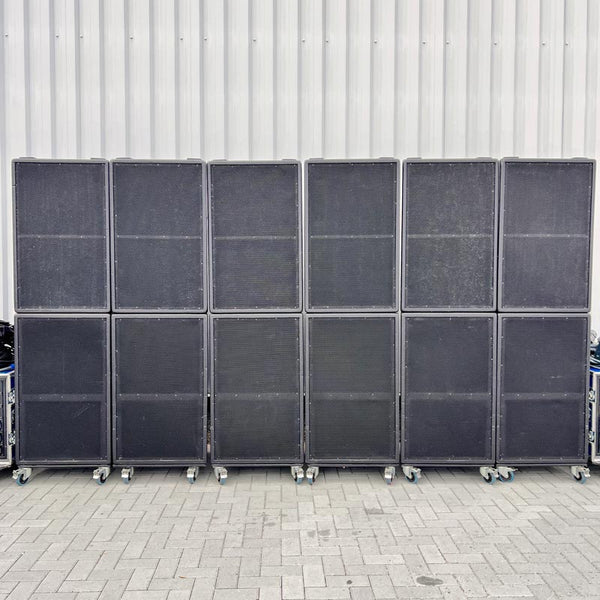 EAW KF850 + SB850 System (6/6) with Amplifier Racks - Pro PA