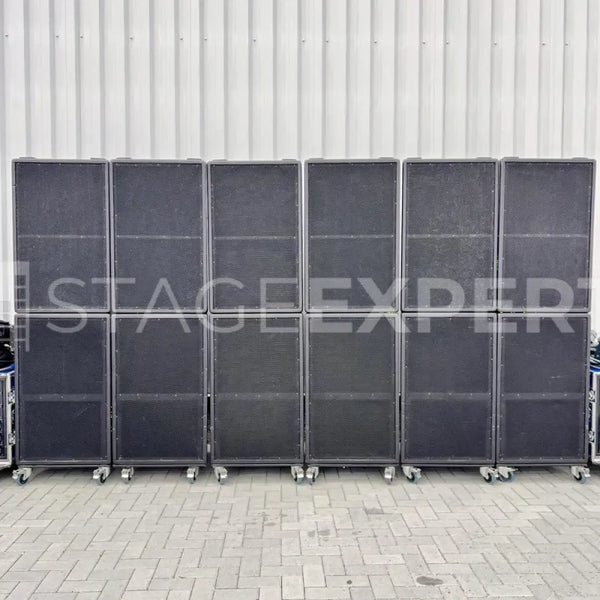 EAW KF850 + SB850 System (6/6) with Amplifier Racks - Pro PA