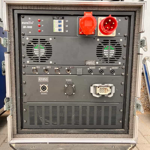 EAW KF850 + SB850 System (6/6) with Amplifier Racks - Pro PA