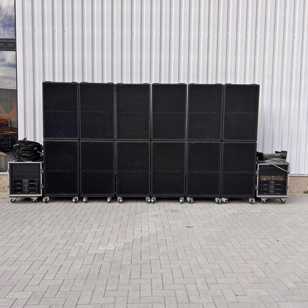 EAW KF850 + SB850 System (6/6) with Amplifier Racks - Pro PA