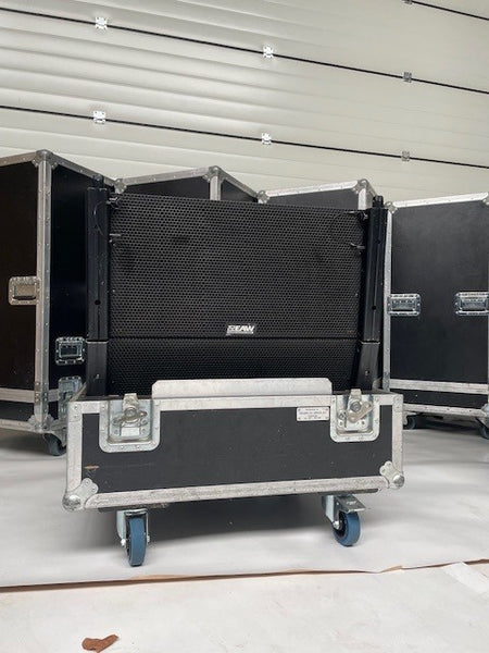 EAW KF730 Line Array Set – 16 cabinets with 4 fly frames