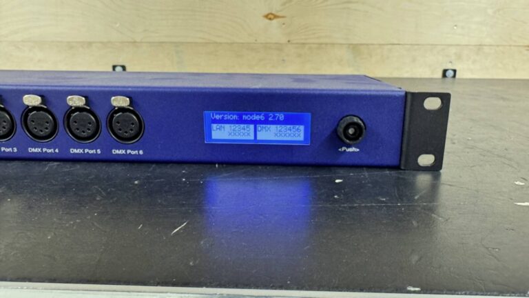 ELC dmxLAN Node6x/poe Ethernet–DMX Node, Art‑Net & sACN