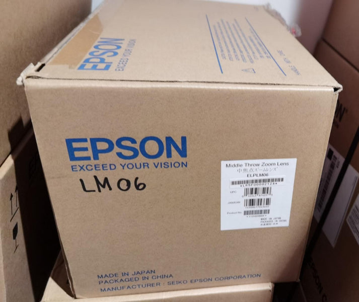 Epson ELPLM06 Mid‑Zoom Lens 2.42–3.71:1 for Projectors