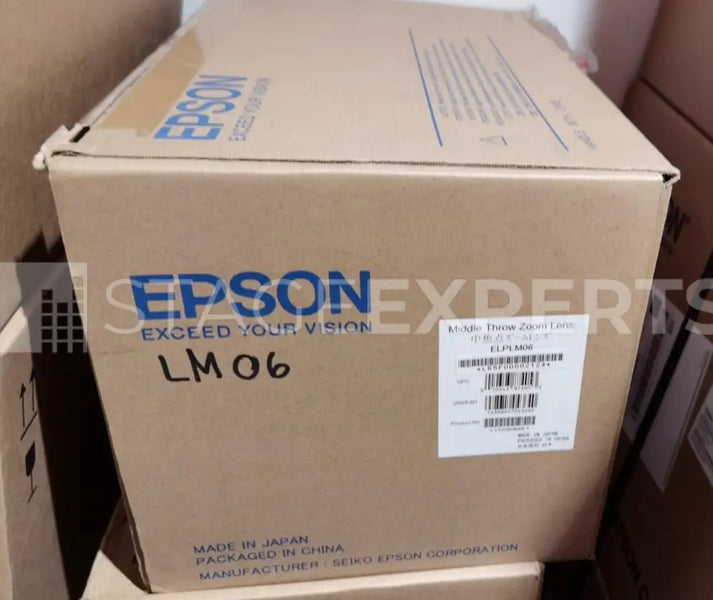 Epson ELPLM06 2.42–3.71:1 Mid‑Zoom Projector Lens for AV