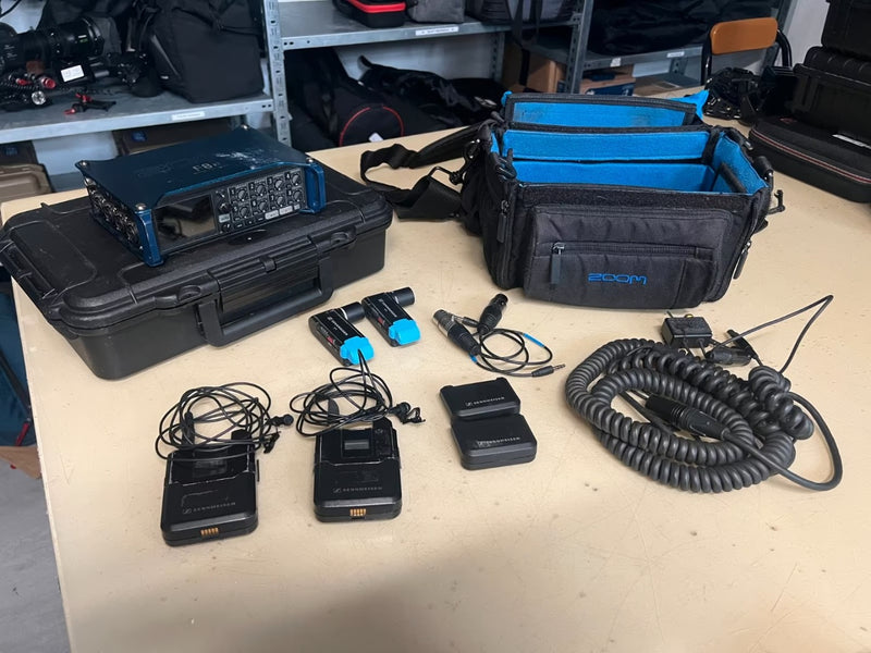 Zoom F8n Field Mixer/Recorder Bundle with Wireless Kit