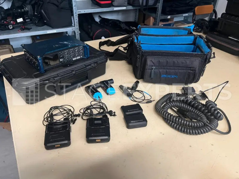 Zoom F8n Field Recorder Bundle with Wireless Mic Kit