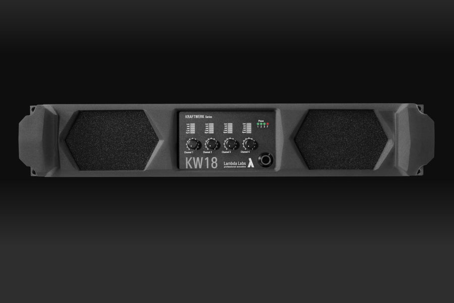 Lambda Labs KW-18 Amplifier – 4‑Channel High‑Power 2U Rack
