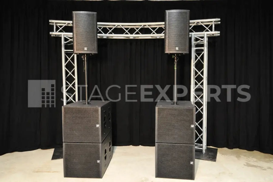 KK-Audio PA System: 4x18 Subs + 2x12/1 Tops (Ex-Demo)