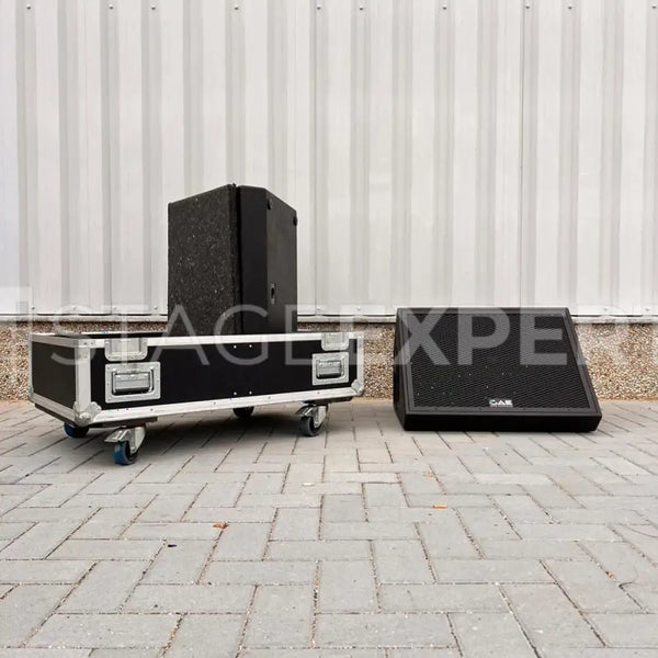 GAE 222M Stage Monitors – Set of 2 with Flightcase Included