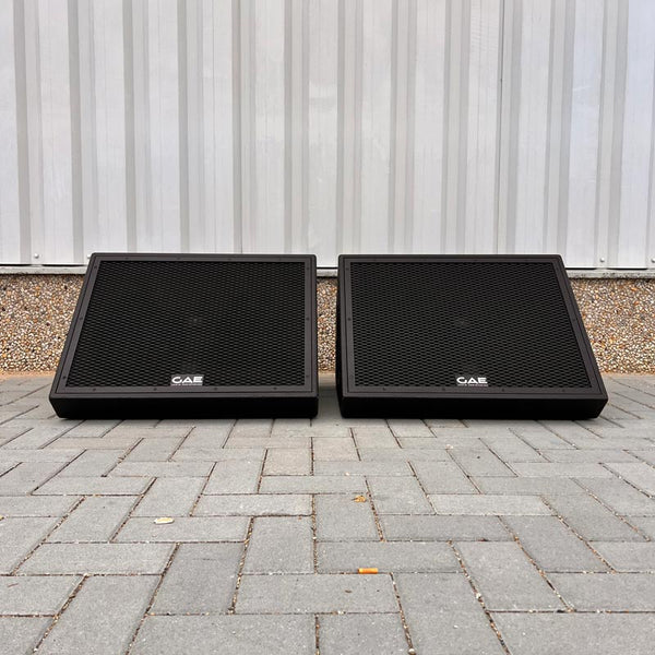 GAE 222M Stage Monitors – Set of 2 with Flightcase Included