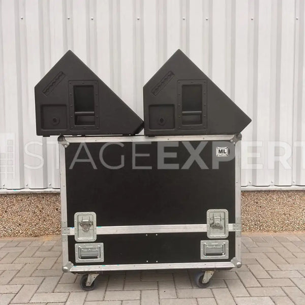GAE 222M Stage Monitors – Set of 2 with Flightcase Included