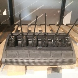 Motorola GP344 Handheld Two‑Way Radios, 16 Channels – Pack of 6