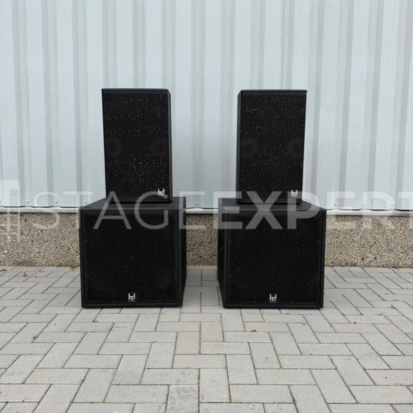 Harmonic Design HD MP12 + HD P18 Bundle – 2 tops, 2 subs